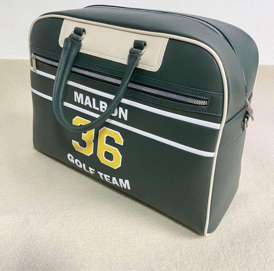 Malbon golf マルボンゴルフ 36チーム ボストンバッグ ハンドバッグ Malbon Golf 36 GOLF TEAM Bostong Bag with Shoulder Strap 2