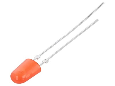 10X C5SMF-RJF-CT0W0BB2 LED oval 5,1x3,7x7mm rot 1100-4180mcd Front: gewölbt 20mA