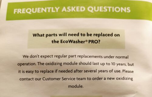 Eco Washer Elite Pro Plus For Parts Or Repair Needs Oxidize Module 7H-ECO-01 - Picture 5 of 12