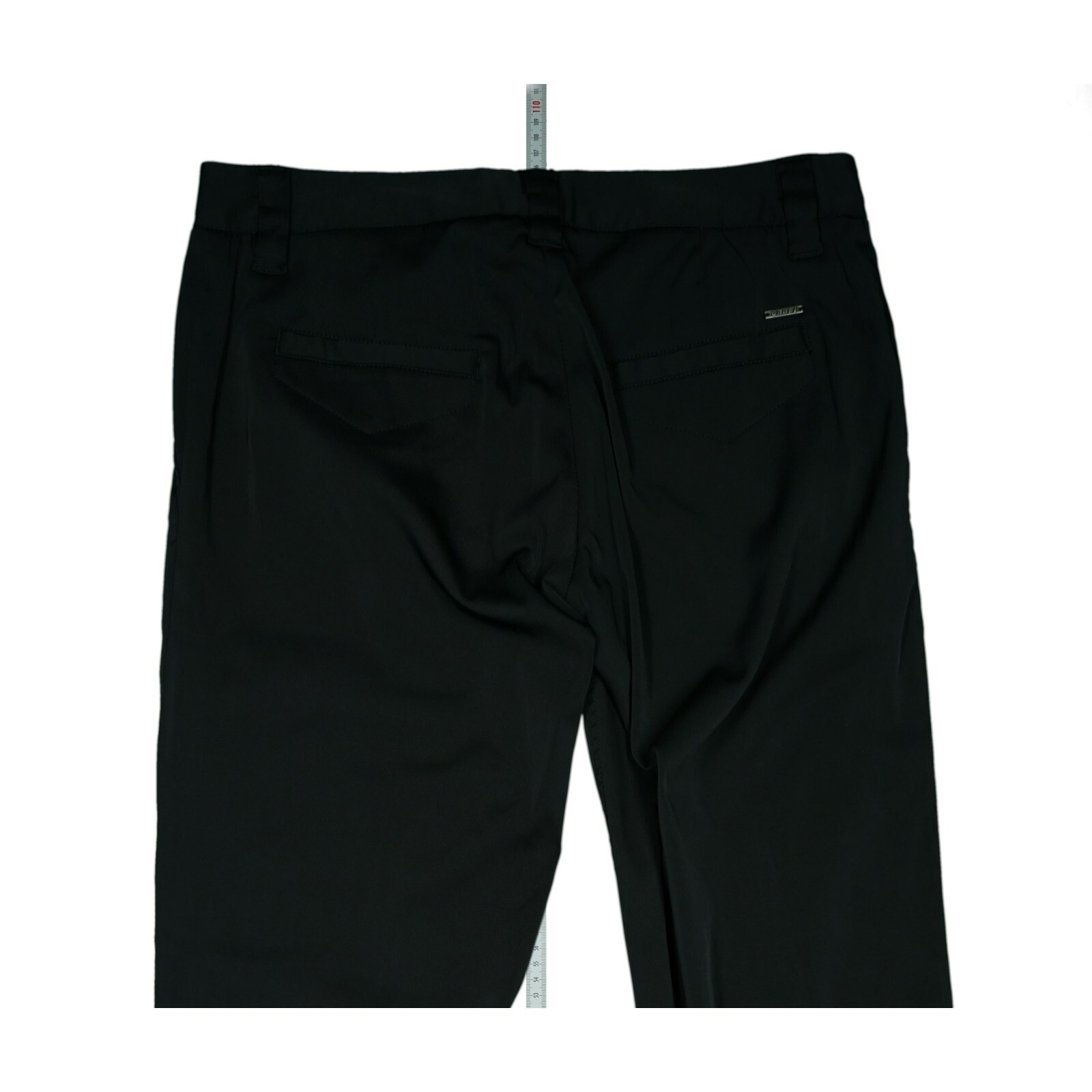 Gaudi Mens Chino Super Stretch Fabric Business Trousers Comfort 50 W34 L34 Black image 4