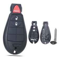 Key Fob Shell Case Replacement Fits for Dodge RAM 1500 2500 3500 Grand Caravan