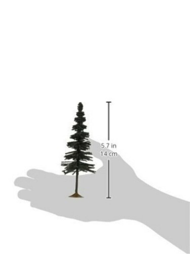 Bachmann 32004 HO Scale 5"- 6" Spruce Trees SceneScapes - Picture 5 of 9