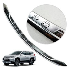 Chrome Hood Bonnet Cover Chrome For Mitsubishi Pajero Montero Sport 2016 2018 Chrome Hood Bonnet Cover Chrome For Mitsubishi Pajero Montero Sport 2016 2018