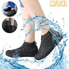 Anti-slip Overshoes Reusable Rain Shoe Covers Waterproof Cover Protector M/L/XL