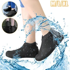Anti-slip Overshoes Reusable Rain Shoe Covers Waterproof Cover Protector M/L/XL