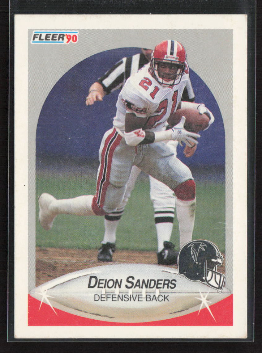 1990 Fleer #382 Deion Sanders