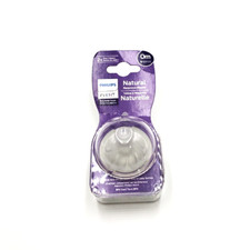 Philips Avent Natural Response Nipple Naturelle 0m Two Pack