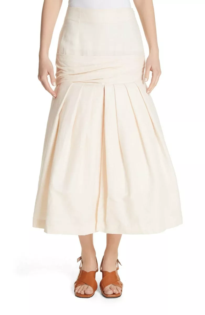 Jupe paper bag hot sale midi
