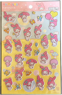 Sanrio character My Melody  STICKERS  SEAL  PETAPETA DAISO JAPAN NEW
