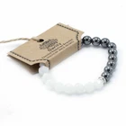 Faceted Gemstone Bracelet - Magnetic Rock Quartz  - Brand NEW