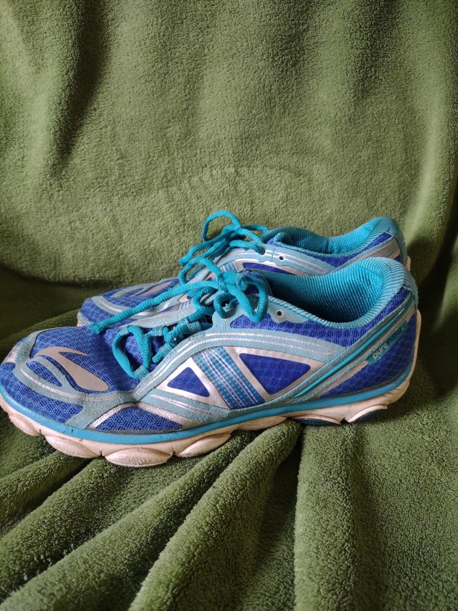 Brooks Size Pureflow Blue Teal Running Training Shoes Womens 1201551B417