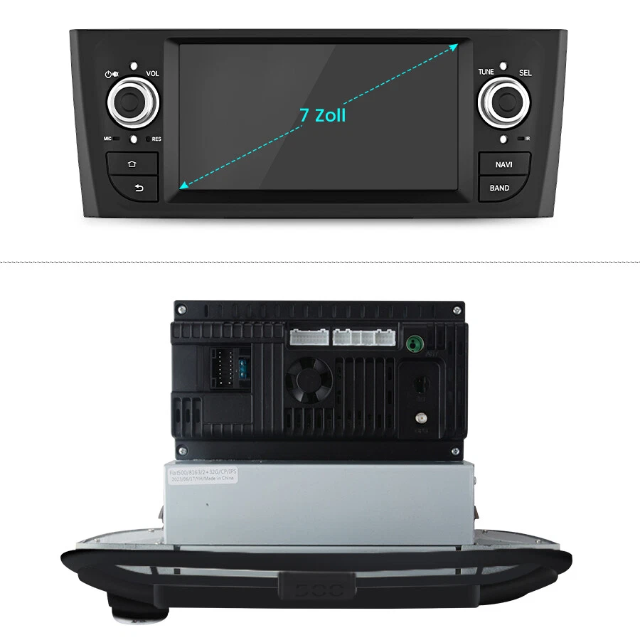 Für Fiat Linea Punto 07-12 Autoradio Carplay Android 13 GPS NAVI WIFI BT 2+32GB - Bild 2 von 4