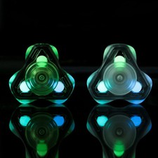 Luminous Transparent PC Fidget Spinner EDC Adult Hand Spinner ADHD Fidget Toys