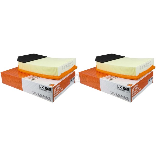2X Mahle / Knecht Luftfilter LX 868 Air Filter FüR Volvo XC90 I-image