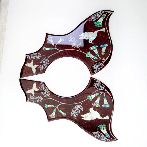 For Gibson Acoustic Guitar Parts Hummingbird Abalone Pickguard Scratch Plate