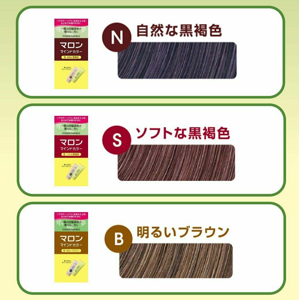 Marron Mind Color N Is A Natural Dark Brown 140g Quasi Drugs For Sale Online Ebay