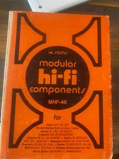 Sams Modular Hi-Fi Components Service Data MHF-48 Harman Kardon Lafayette Lloyds