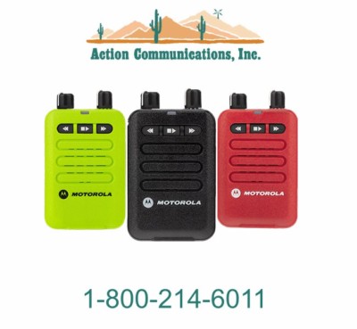MOTOROLA MINITOR VI - VHF 143-174 MHZ, 1 CHANNEL PAGER (Color Selection)