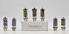 12AU6 Two (2) Tubes New (New Old Stock) Test NEW 1 Year Warranty