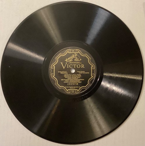 Jesse Crawford 78 Rpm Victor 20257 I d Love To Call You My 