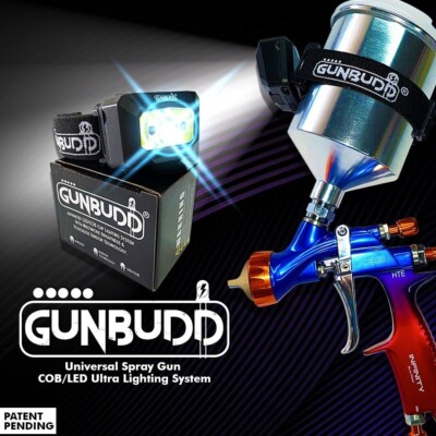 SPRAY GUN LIGHT- GUNBUDD LED/COB Universal Lighting System Fits All Spray Gun!!