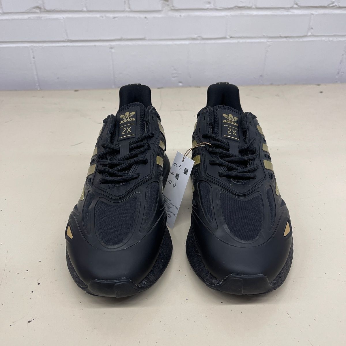 ADIDAS ZX 2K Boost 2.0 Running Shoes Men's Size 8.5 Black