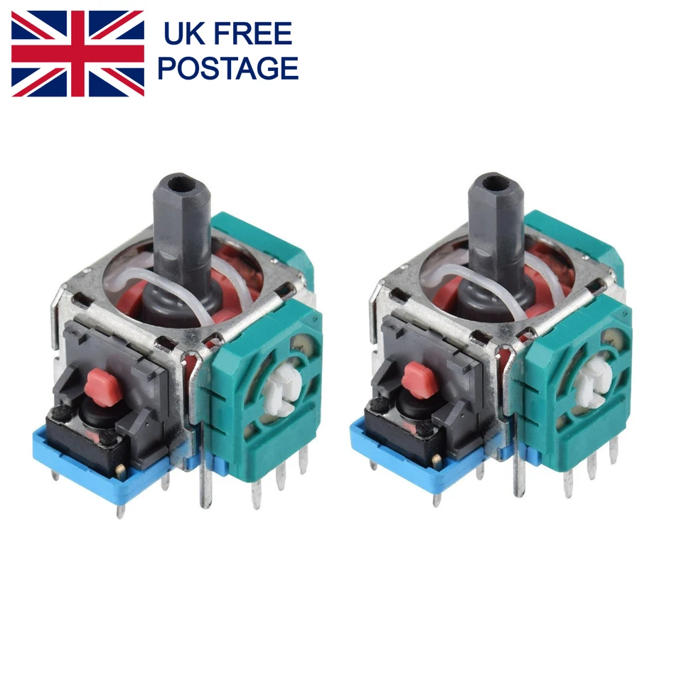 PS4 PS5 PlayStation Analog Stick Thumbstick Module Repair Part Controller 2/4/10