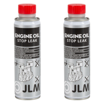 2x 250ml JLM Engine Oil Stop Leak Ölverluststop Dichtmittel Motordicht Leckstop