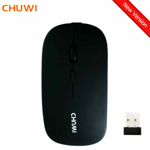 Mouse wireless portatile, silenzioso 2,4 GHz con ricevitore USB, mouse ottico USB - Foto 1 di 6