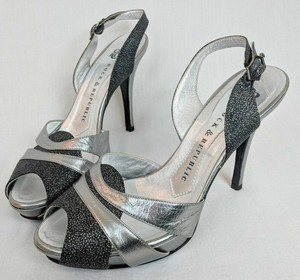 gunmetal platform heels