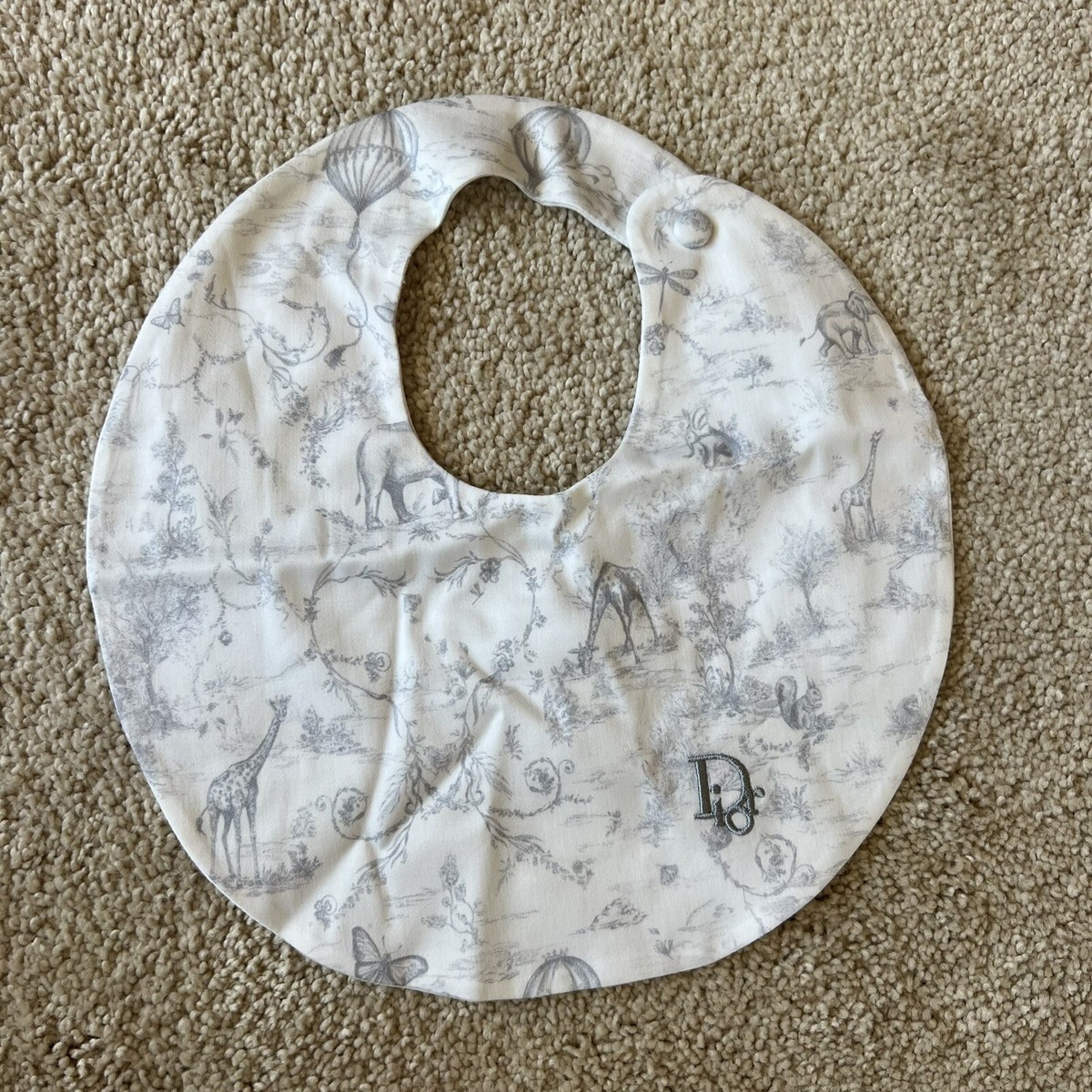 Brand New Baby Dior Gift Set. One Piece, Hat, Bib Set Size 3 Brand New Baby Dior Gift Set. One Piece, Hat, Bib Set Size 3