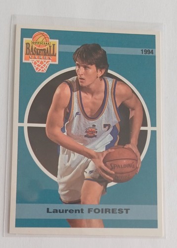 Carte Panini Laurent Foirest (Antibes) – LNB Pro A 1995 #04 – Quasi Neuf