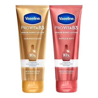 Vaseline Pro VitaB3 Serum Burst Lotion  - 7.5 fl oz ( Choose your scent )