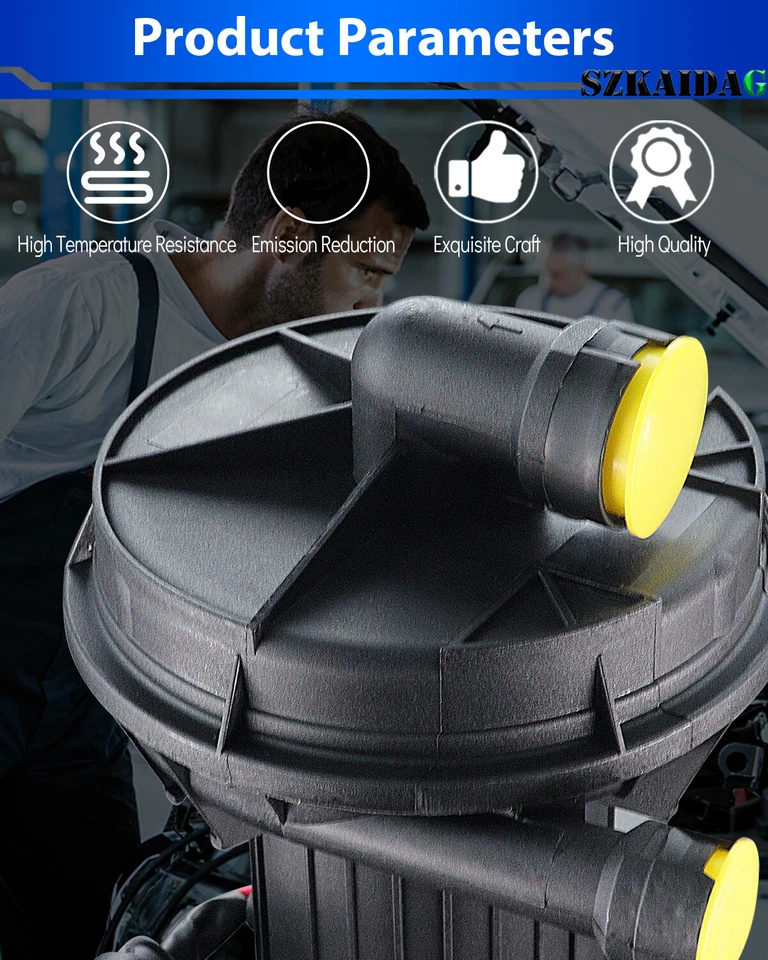 Bomba de inyección de aire secundaria compatible con Audi A4 A6 A8 Q7 TT 2000-2012 06A959253A Foto 3 de 4