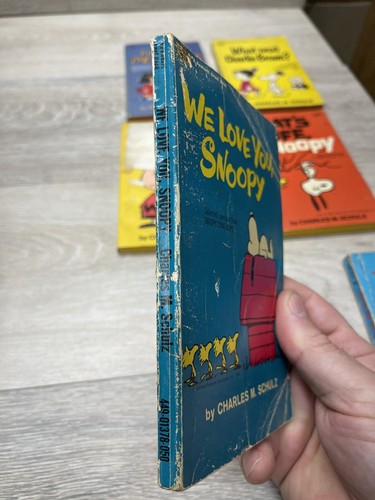 Vintage Posten 6 Peanuts Fawcett Crest/TK Taschenbücher Charlie Brown Snoopy - Bild 4 von 24
