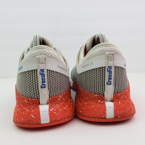 Reebok Nano 9 Crossfit Womens Size 10.5 White Red Blue Training Sneaker Shoes - Picture 7 of 12