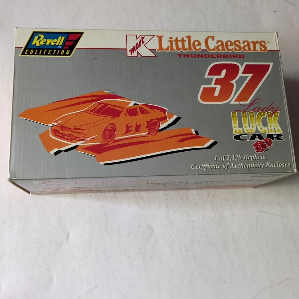 Autografiado Jeremy Mayfield #37 K-Mart Little Caesars 1996 Revell 1:24 Lady Luck Foto 2 de 4