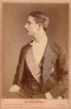Royalty - LOUIS NAPOLEON, THE PRINCE IMPERIAL - 1878 Cabinet Card Portrait