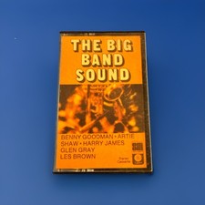 Vintage "THE BIG BAND SOUND" Cassette Tape - Goodman, Shaw, James, Gray, Brown