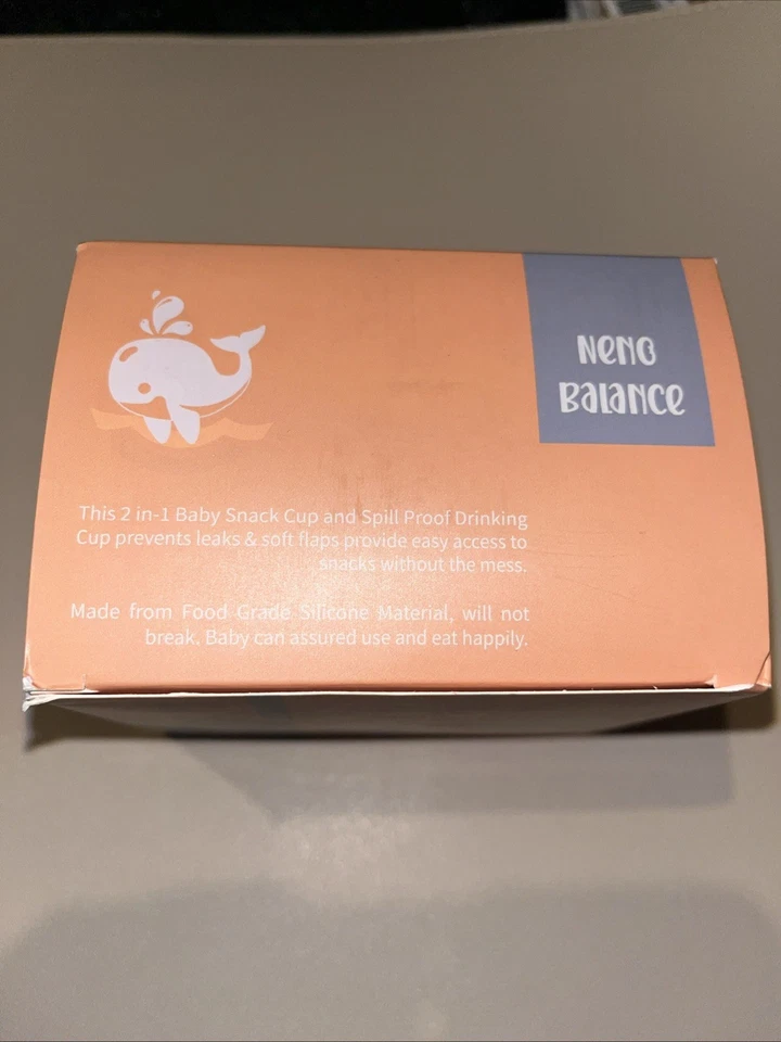 Taza para bebés Neno Balance Sippy Cup 2 en 1 Foto 2 de 4