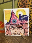 VINTAGE 1953 FROSTIE ROOT BEER WITCH MASK BOTTLE TOPPER SIGN COCA COLA 7UP PEPSI