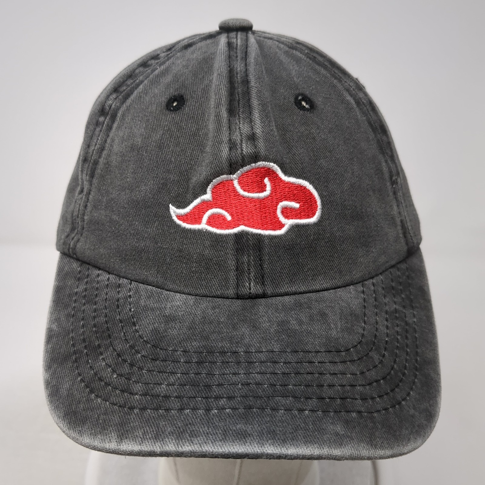 Naruto Akatsuki Red Cloud Slideback Baseball Cap … - image 2