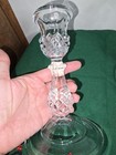Longchamp Cristal D'Arques 24% Lead Crystal Taper Candlesticks Holder Set of 2 — photo 2