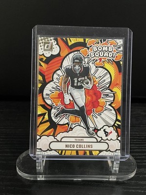 Panini Donruss 2025 Bomb Squad Nico Collins #BS-NCS Houston Texans Football Card