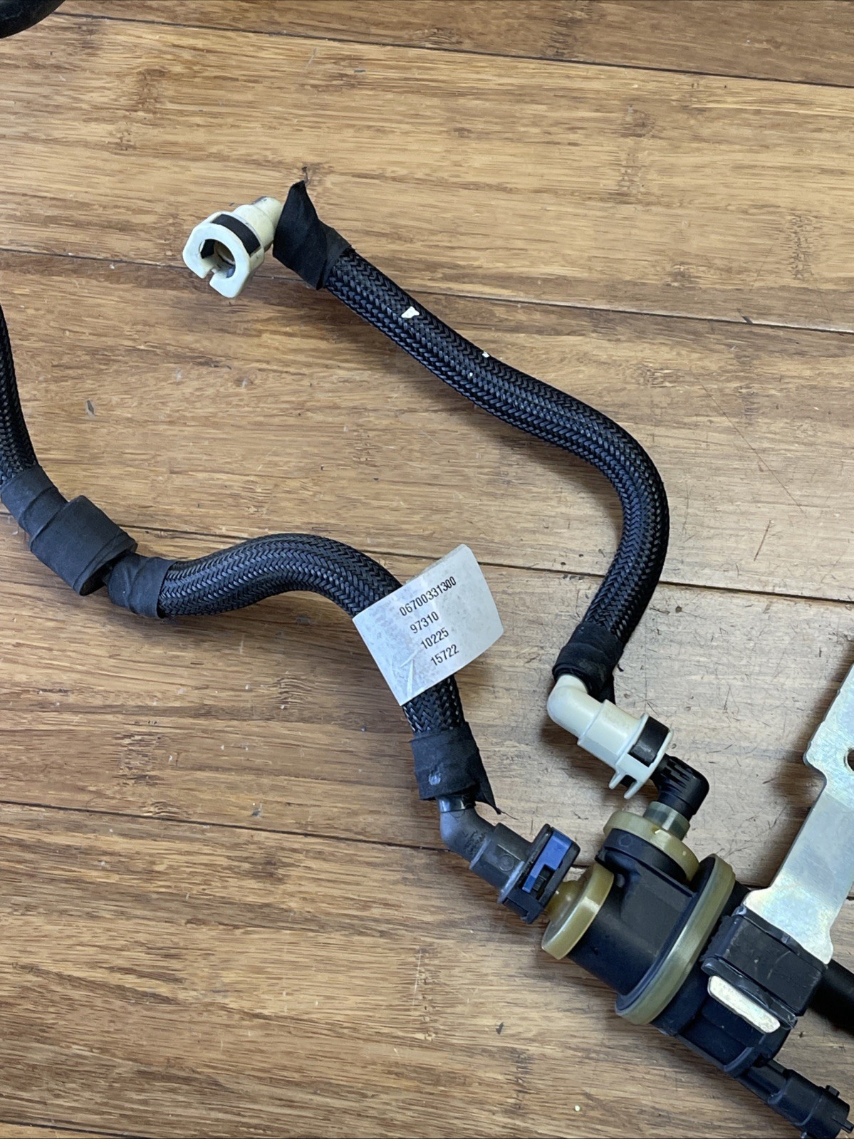 2017-2022 Maserati Levante M161 3.0L Fuel Vapor Pipes W/ Solenoid Valve OEM