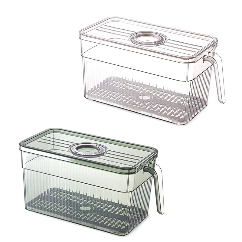 Multifunction Kitchen Storage Box Large Fridge Container for Fruit and Vegetable