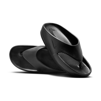 Nike Calm Flip Flop Womens Black Basic Active Slides Size 6 FD4115 001 New