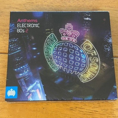 Ministry of Sound Anthems Electronic 80s 2 CD 2014 3-Disc Compilation New Wave