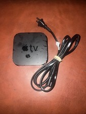 Apple TV 4K Media Streamer A1842 Black Unit O...