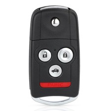Keyless Entry Remote 4 Button Flip Key Fob Replacement MLBHLIK-1T for Acura T...